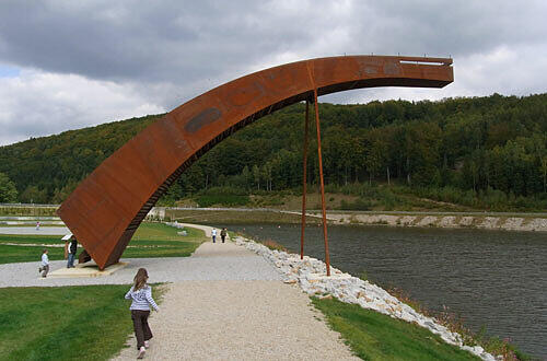 Kunst am Drachensee, Foto: H.W. Rodrian