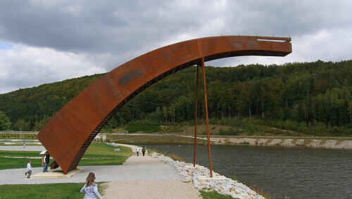 Kunst am Drachensee, Foto: H.W. Rodrian