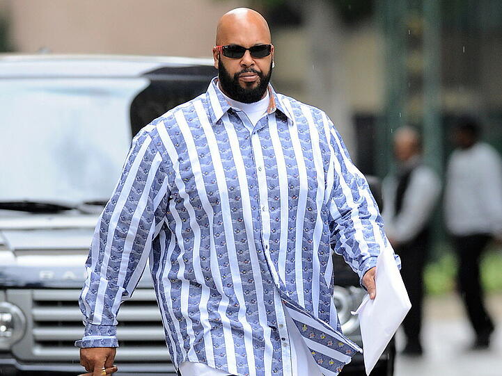 Nur gegen eine Millionen-Kaution käme er auf freien Fuß: Suge Knight