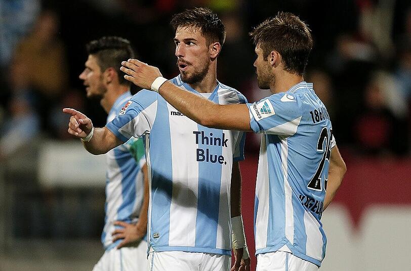 Im Pokal gegen Mainz konnten sie, aber können sie auch im Kellerduell gegen den MSV Duisburg, wenn's um alles geht? Milos Degenek und Gary Kagelmacher vom TSV 1860 bei der Standortbestimmung.