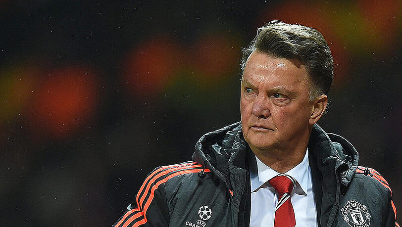 Spricht selbst von Rücktritt: Manchester Uniteds Trainer Louis van Gaal. Spricht selbst von Rücktritt: Manchester Uniteds Trainer Louis van Gaal.