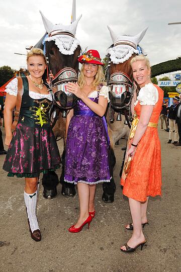 Fernsehmoderatorin und Big-Brother-Gewinnerin Alida-Nadine Kurras, Isabella Müller-Reinhardt, TV-Moderatorin und Model Anna Heesch