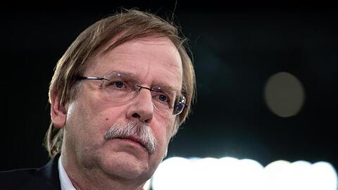 BFV-Präsident Rainer Koch in Augsburg.