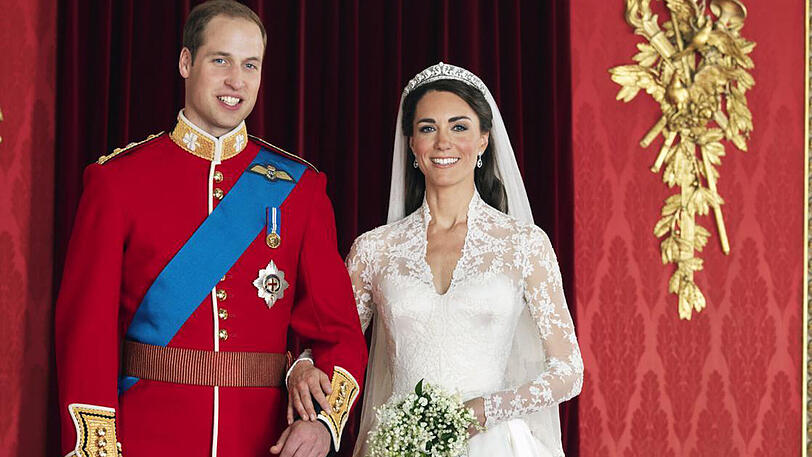 Am 29. April 2011 wird sie zur Herzogin: Prinz William heiratet Catherine Elizabeth Middleton.