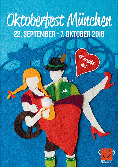 Oktoberfest-Plakat-Entwurf.