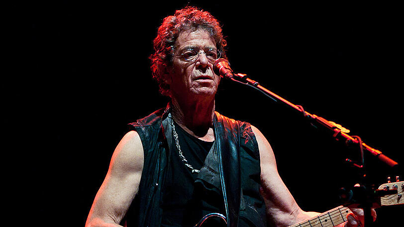 Lou Reed während eines Konzerts im Jahr 2012