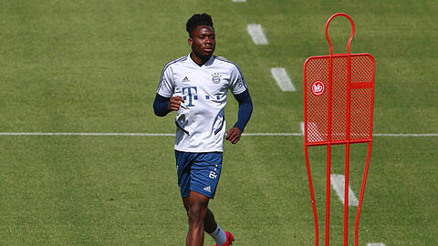 Wieder im Mannschaftstraining: Alphonso Davies. (Archivbild)