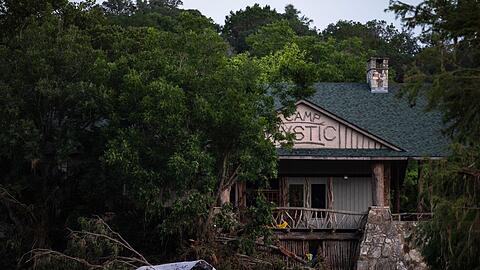 Das "Camp Mystic" am Guadalupe River wurde von den Überschwemmungen überrascht.