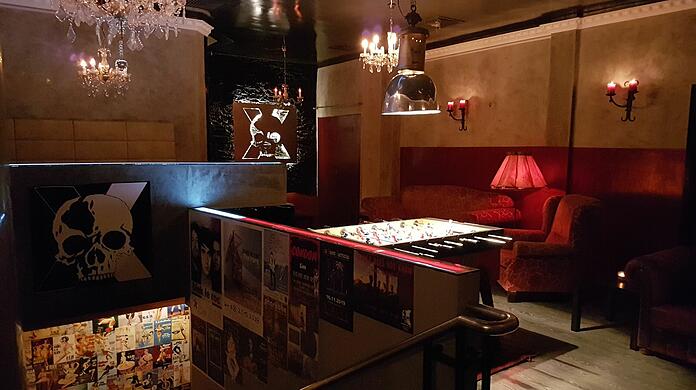 Die X-Bar in der Sternstraße im Lehel.