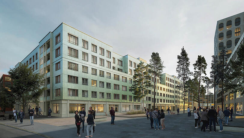 Holzbau in Freiham: Die Gewofag plant dort.