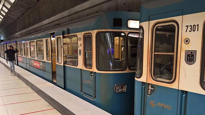 Eine U-Bahn der ältesten Generation. Hier ist keine Brandschutzanlage verbaut - und es gibt keine Probleme.