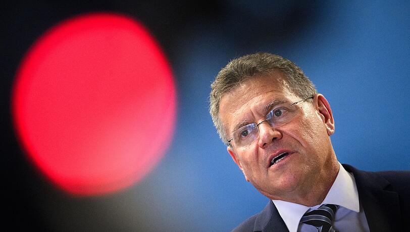 Ist enttäuscht von Trump: EU-Handelskommissar Maros Sefcovic. (Archivbild)