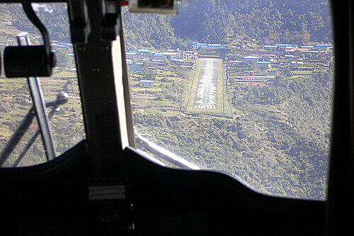 Ein Flugzeug ist in Nepal verschollen. (Motivbild)