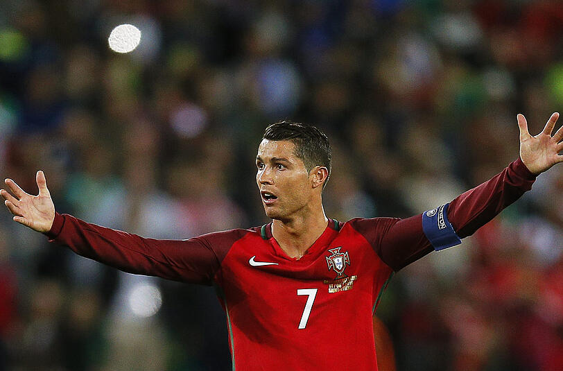 Ätzte nach dem Spiel gegen die Isländer: Cristiano Ronaldo