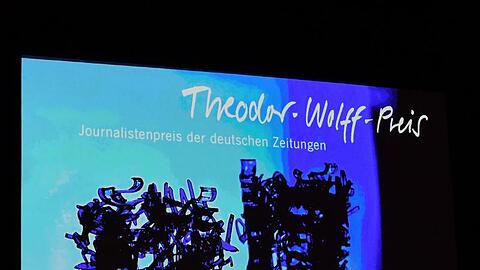 Der Theodor-Wolff-Preis. Foto: Jens Kalaene/dpa-Zentralbild/dpa/Archivbild