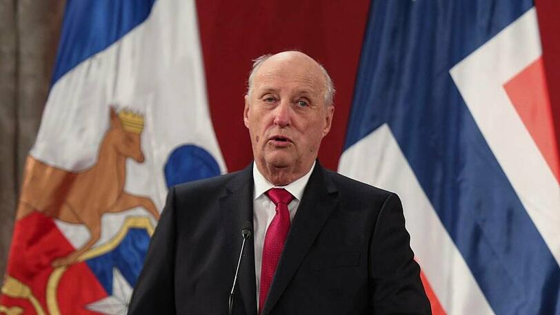 König Harald V. von Norwegen ist gesundheitlich angeschlagen