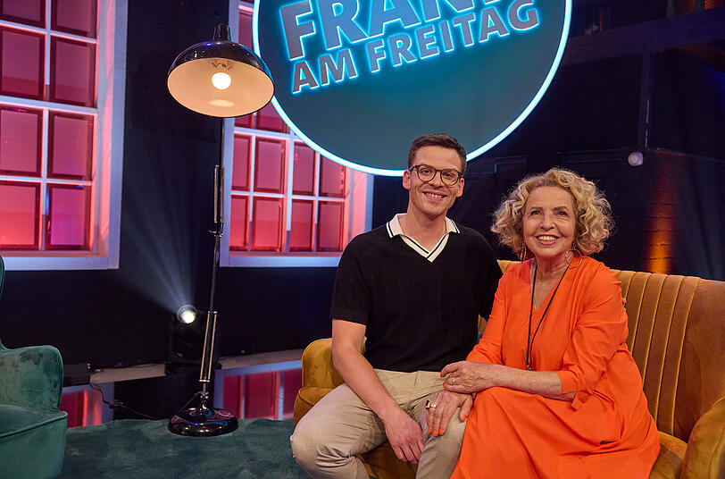 In Folge drei besucht Michaela May den TV-Kollegen Martin Frank