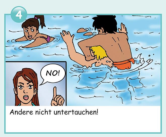Regel 4: Nicht untertauchen!