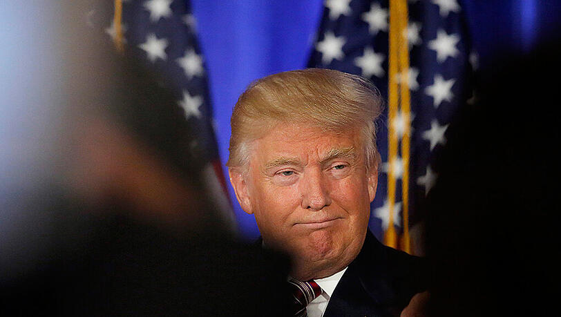 Auf einer Wahlkampfveranstaltung in Las Vegas war Donald Trump Ziel eines Attentäters - der Plan schlug fehl. Auf einer Wahlkampfveranstaltung in Las Vegas war Donald Trump Ziel eines Attentäters - der Plan schlug fehl.