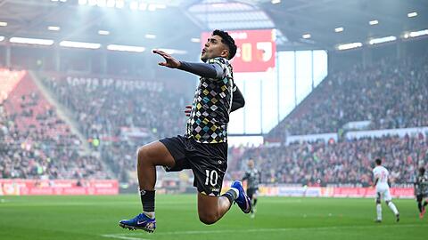 Traf doppelt f&uuml;r den FSV Mainz 05: Nationalspieler Nadiem Amiri.