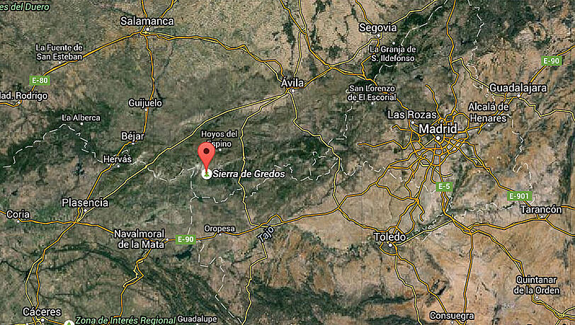 In den Bergen der Sierra de Gredos westlich von Madrid wurden die sterblichen Überreste der vermissten Bayerin gefunden. In den Bergen der Sierra de Gredos westlich von Madrid wurden die sterblichen Überreste der vermissten Bayerin gefunden.
