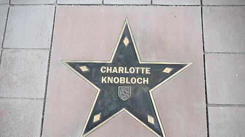 Auf dem Bayerischen Ehrenweg verewigt: Charlotte Knobloch. Auf dem Bayerischen Ehrenweg verewigt: Charlotte Knobloch.