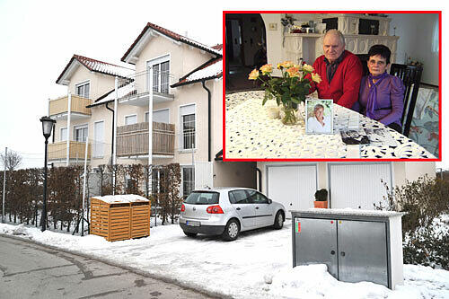 In diesem Haus im Landkreis Ebersberg hat der vermisste Peter M. mit seiner Frau gelebt. Die Eltern Sylvia und Hans M. sind in Angst um ihren Sohn und hoffen, dass er wiederkommt.
