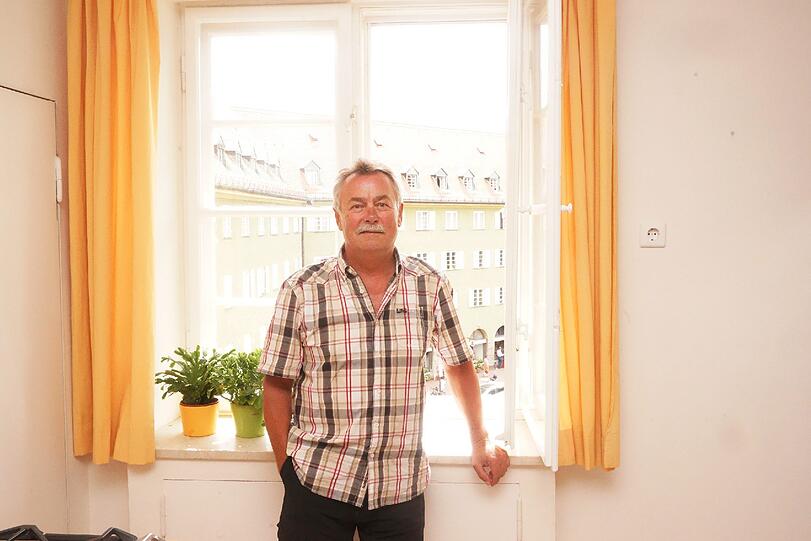 Als Wolfgang Schiller morgens aus dem haus ging, war das Baby noch nicht da.