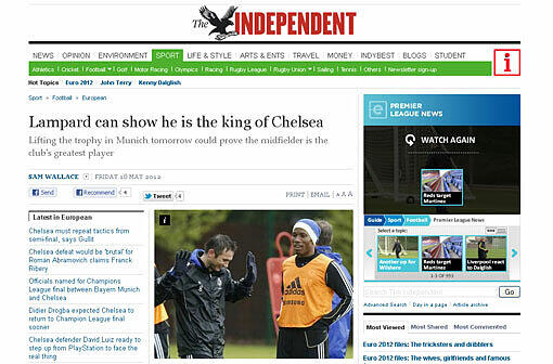 The Independent erklärt am Freitag, warum Frank Lampard durch einen Sieg am Samstag zum größten Spieler der Klubgeschichte werden könnte.