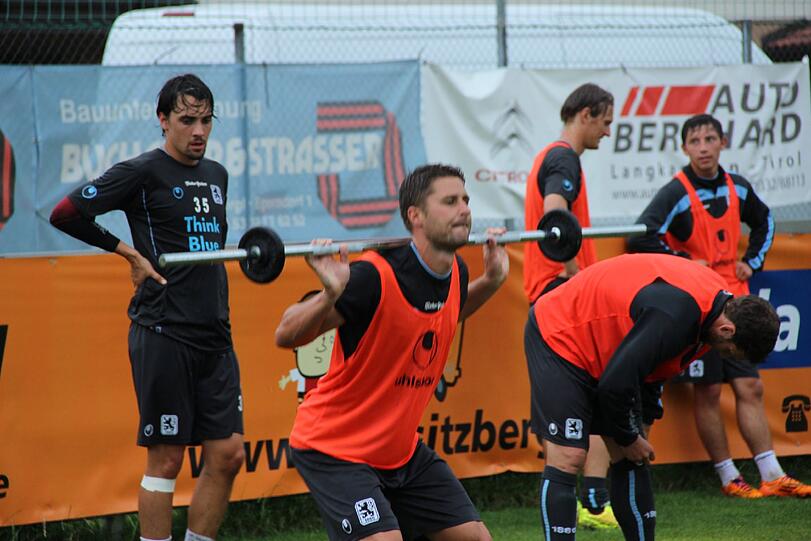 Die Bilder vom letzten Löwen-Training in Bad Häring.