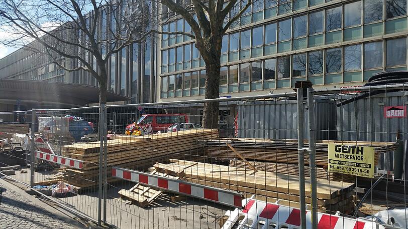 Dank der Bauarbeiten am Hauptbahnhof finden die Vögel immer neue Nistplätze.