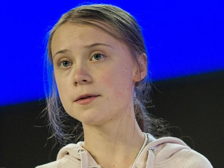 Greta Thunberg bei einem Auftritt auf dem Weltwirtschaftsforum in Davos. Jetzt soll die junge Aktivistin auch in einer Doku-Serie mitwirken. (Symbolbild)