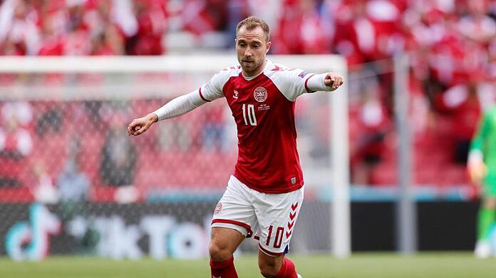 Meldete sich via Instagram aus dem Krankenhaus: Dänemarks Christian Eriksen.