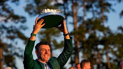 Rory McIlroy ist erst der vierte erfolgreiche Titelverteidiger in der Geschichte des Masters.