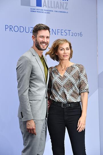 Jochen Schropp und Gesine Cukrowski