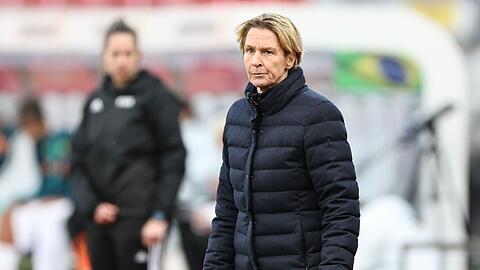Freut sich auf die WM: Bundestrainerin Martina Voss-Tecklenburg.