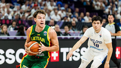 Basketballer Rokas Jokubaitis verletzte sich im Sommer schwer.
