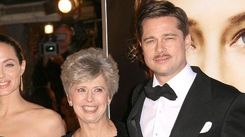 Jane und Brad Pitt gemeinsam auf dem roten Teppich bei einer Premiere in Los Angeles.
