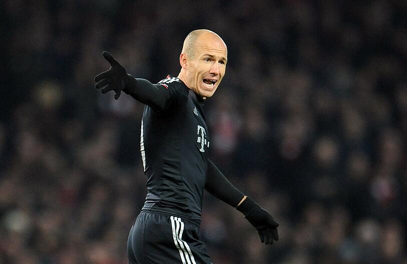Kam in der 63. Minute für Franck Ribéry ins Spiel: Bayern-Profi Arjen Robben.