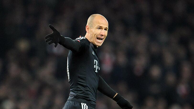 Kam in der 63. Minute für Franck Ribéry ins Spiel: Bayern-Profi Arjen Robben. Kam in der 63. Minute für Franck Ribéry ins Spiel: Bayern-Profi Arjen Robben.
