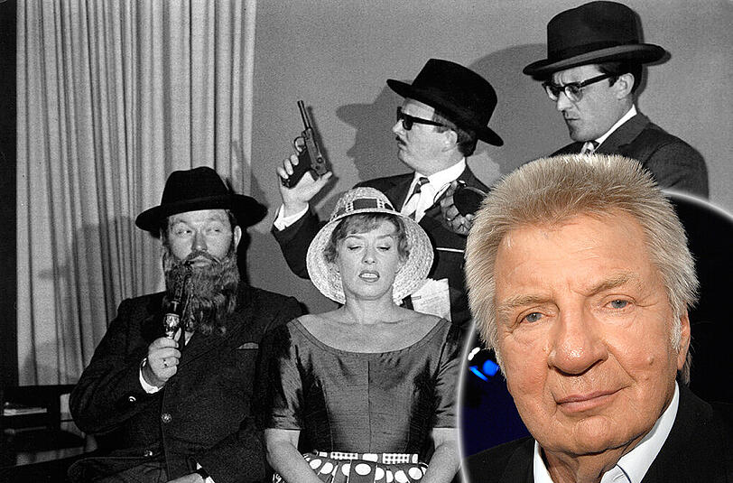 Werner Schneyder hofft auf die Rettung der  Lach- und Schießgesellschaft.