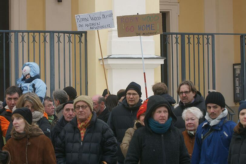 Weitere Bilder von der Demonstration