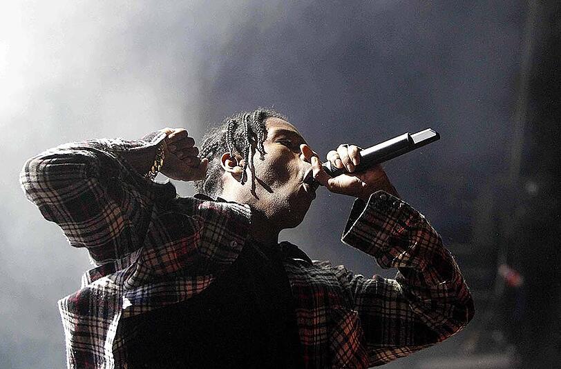 Der US-amerikanische Rapper A$AP Rocky.