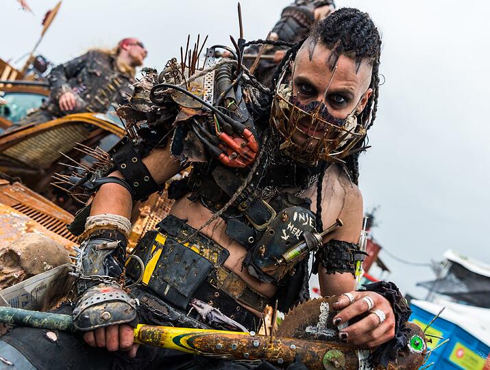Die Metal-Fans pilgern mal wieder nach Wacken. Hier gibt's die besten Bilder!