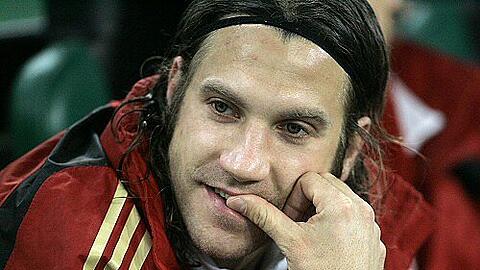 Beleidigt auf der Bank: Nationalspieler Torsten Frings.
