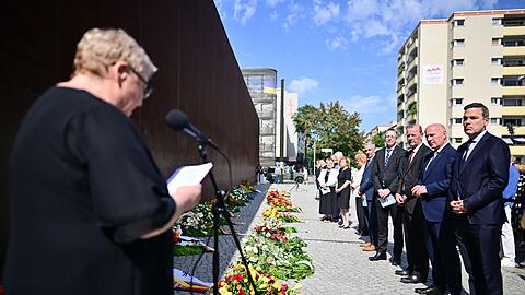 Die SED-Opferbeauftragte Evelyn Zupke erinnerte daran, dass Freiheit und Demokratie nicht selbstverständlich sind.