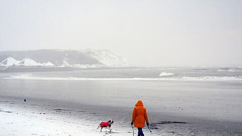 Nicht jeder konnte das winterliche Wetter genie&szlig;en.