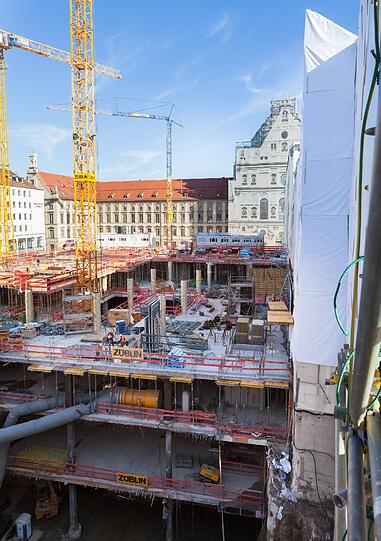 Aktuelle Bilder von den Umbauarbeiten.