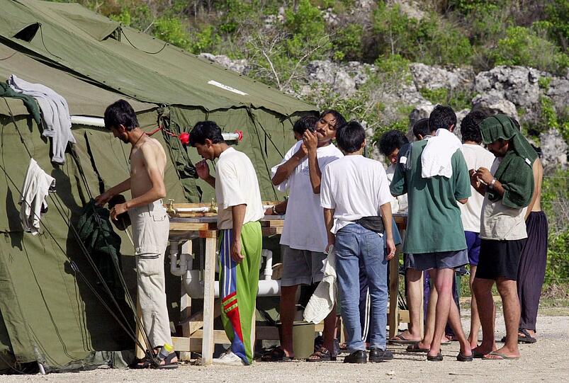 Man möchte fast sagen, dass Nauru am ... naja Hinterteil der Welt liegt. Wenige Touristen finden deshalb ihren Weg dorthin. Foto: Rick Rycroft/AP/dpa