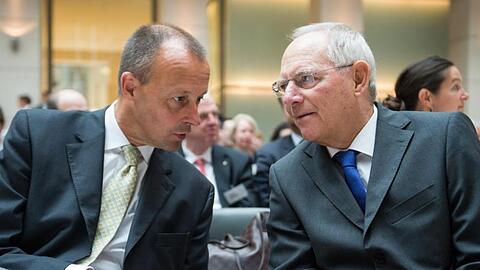 Wolfgang Schäuble hatte auf Friedrich Merz als neuen CDU-Vorsitzenden gehofft.